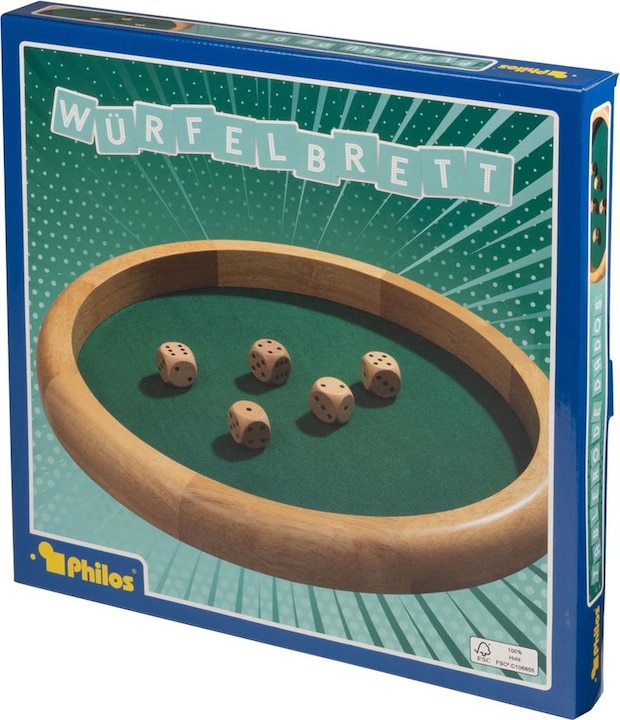Actual product image Philos Dice board