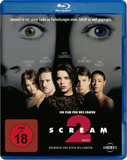 Réédition de Scream 2 (Blu-ray, Allemand, Anglais)