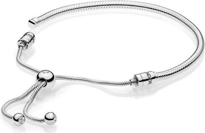 Actual product image Pandora Moments Silver Sliding (28 cm, Silver)