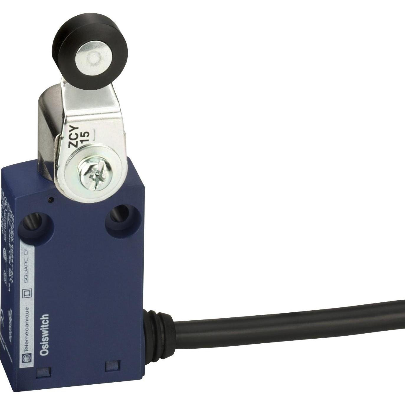 TE Sensors, Systemstromversorgung, Limit Switch 1NO1NC Cable Roller lever