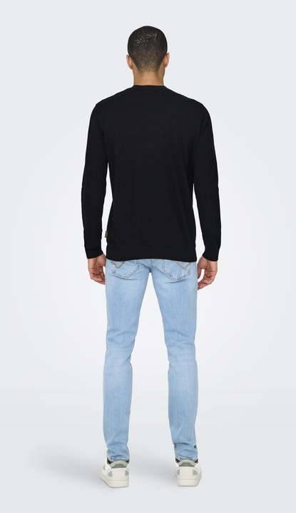 Immagine prodotto Only & Sons Maglia pullover con scollo rotondo dalla vestibilità regolare (L)
