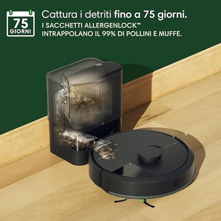 Productafbeelding iRobot Roomba 105 Combo + AutoEmpty Dock (Stofzuigrobot)