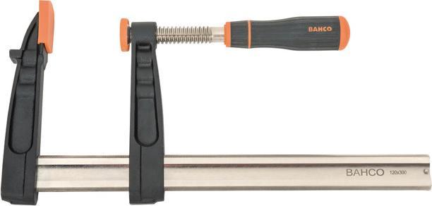 Produktbild Bahco Schraubzwinge mit gummiertem Griff, 400 x 140 mm (400 mm)