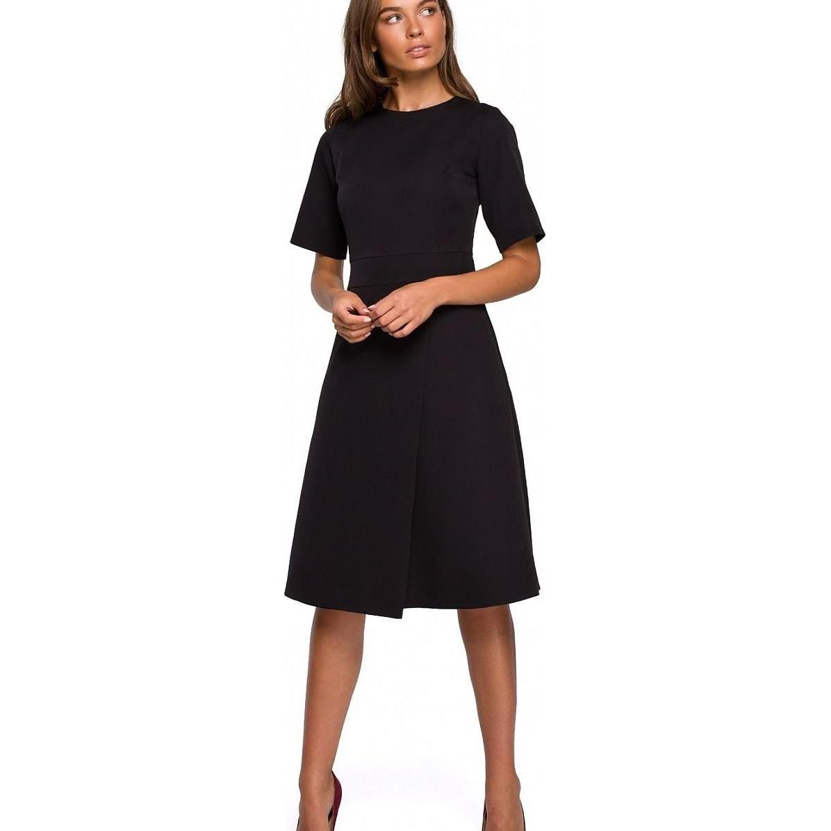 Thumbnail - Stylove, Damen, Kleider, Alltagskleid, Schwarz, (XL)