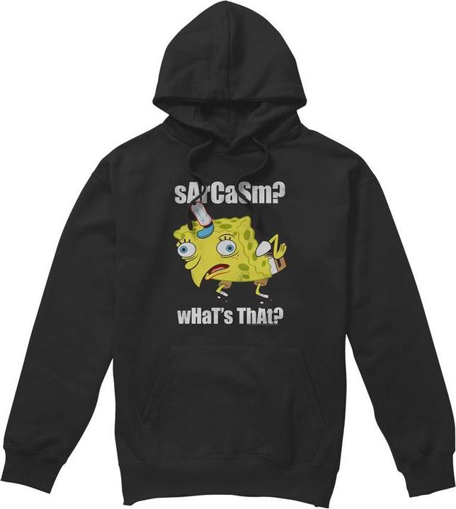 Image du produit Spongebob Squarepants - Sweat à capuche SARCASM MEME - Homme (XL)