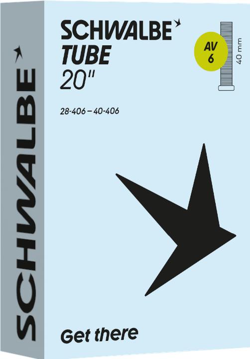 Actual product image Schwalbe Av6 (Schrader (AV), 20", 40 mm)