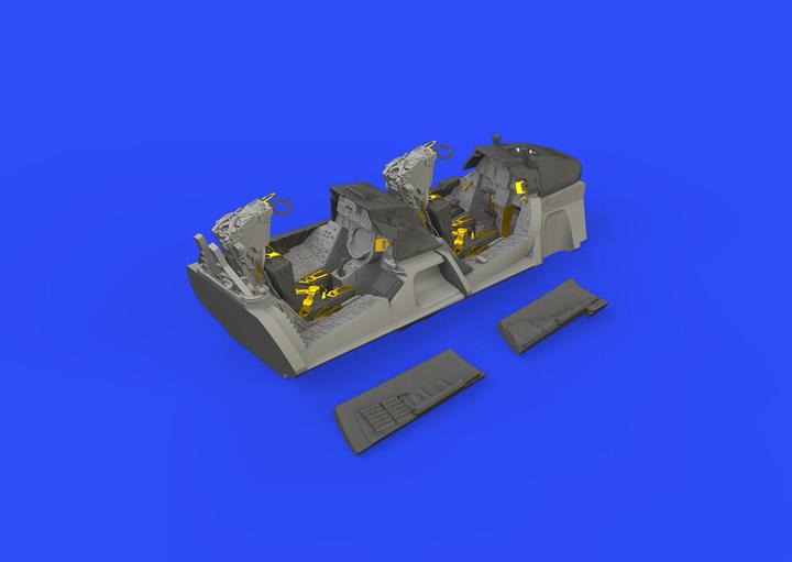 Actual product image Eduard F-14A cockpit for Tamiya
