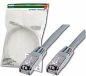 Produktbild Digitus CAT5e SF-UTP Patchk.,5m, Grau (SF/UTP, CAT5e, 5 m)