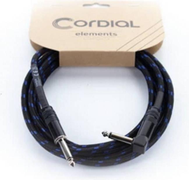 Produktbild Cordial EI 7,5 PR-TWEED-BL Instrumenten Anschlusskabel (1x Klinkenstecker 6.3 mm (7.50 m, 6.3mm Klinkenkabel)