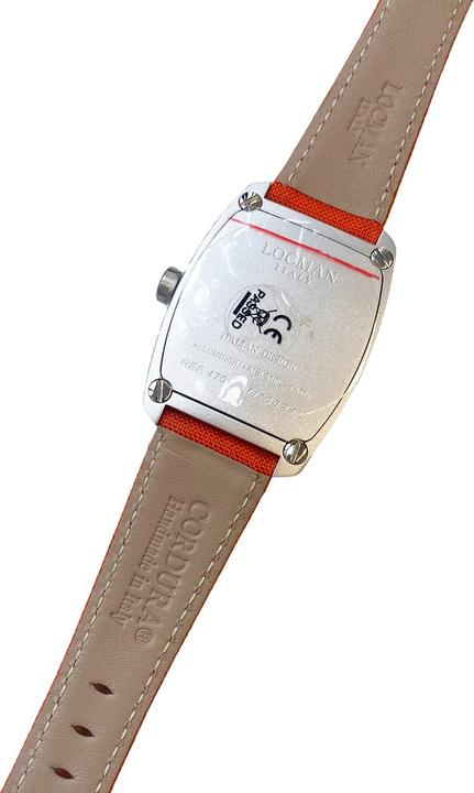 Immagine prodotto Locman Orologio da uomo Italia Sport Anniversary arancio/nero Ref. 0471 (Orologio da polso analogico, 37 mm)