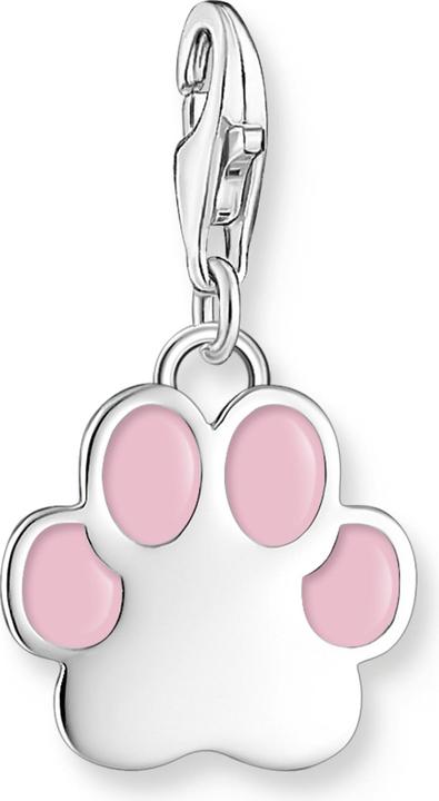 Image du produit Thomas Sabo Charm patte rose en argent (Argent 925, Émail)