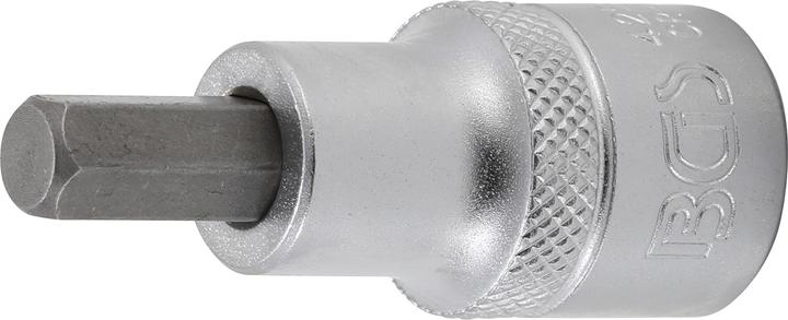 Actual product image BGS Bit Socket 12.5 mm (1/2") internal Hexagon 8 mm (12.5 mm)