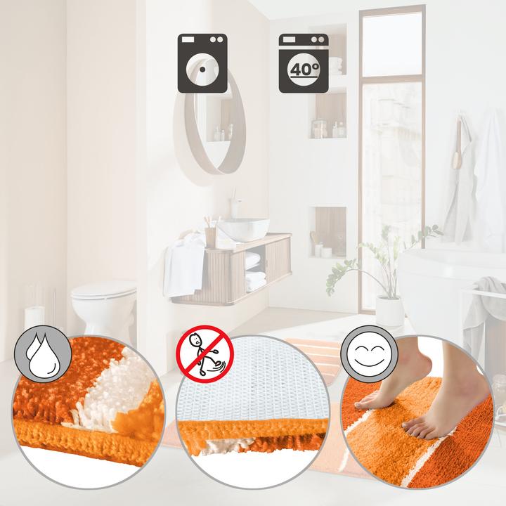 Actual product image Redbest Badematte + WC-Umrandung Set 2-tlg. (50 x 80 cm)