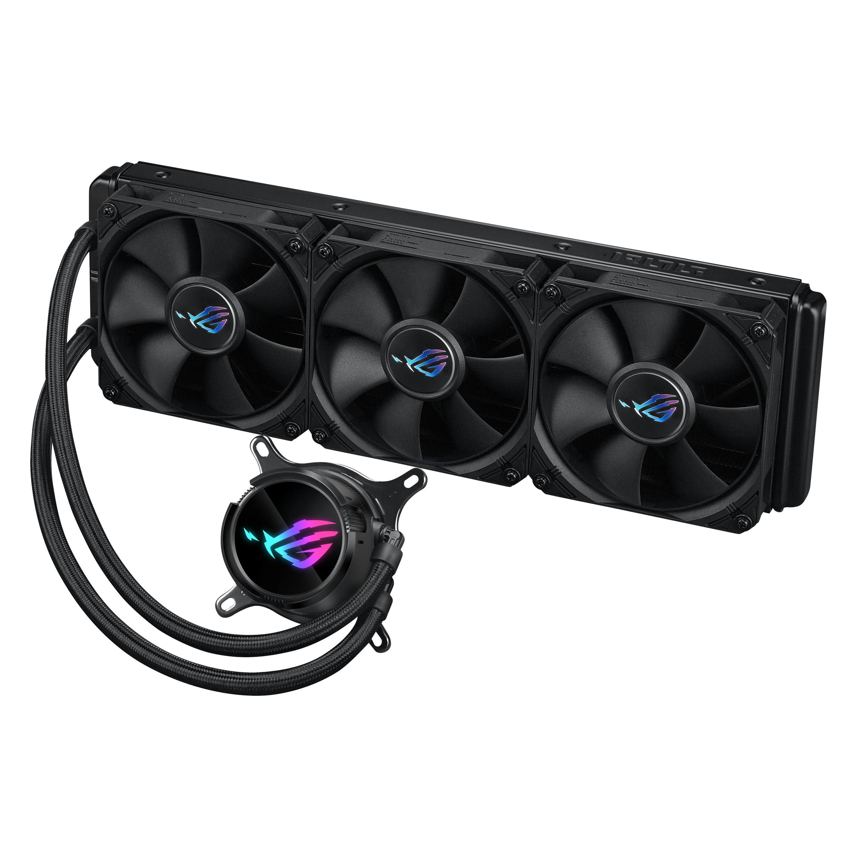 ASUS ROG STRIX LC III 360, CPU Wasserkühler, Schwarz