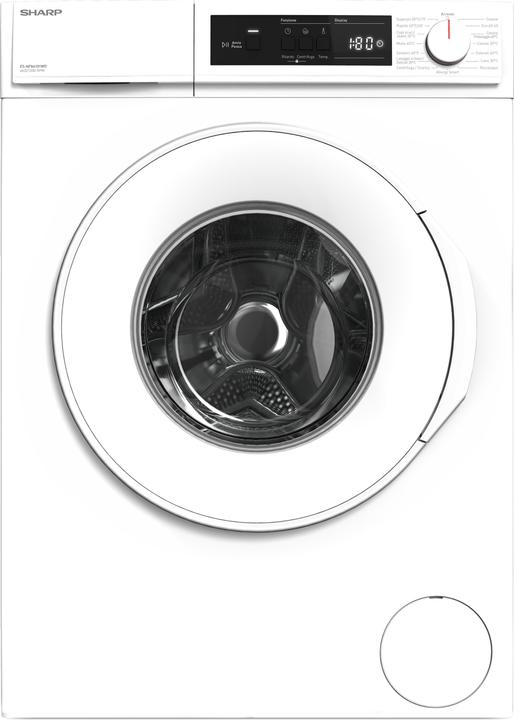 Actual product image Sharp ES NFA6101WD Front Loading Washing Machine 6Kg (6 kg, Left)