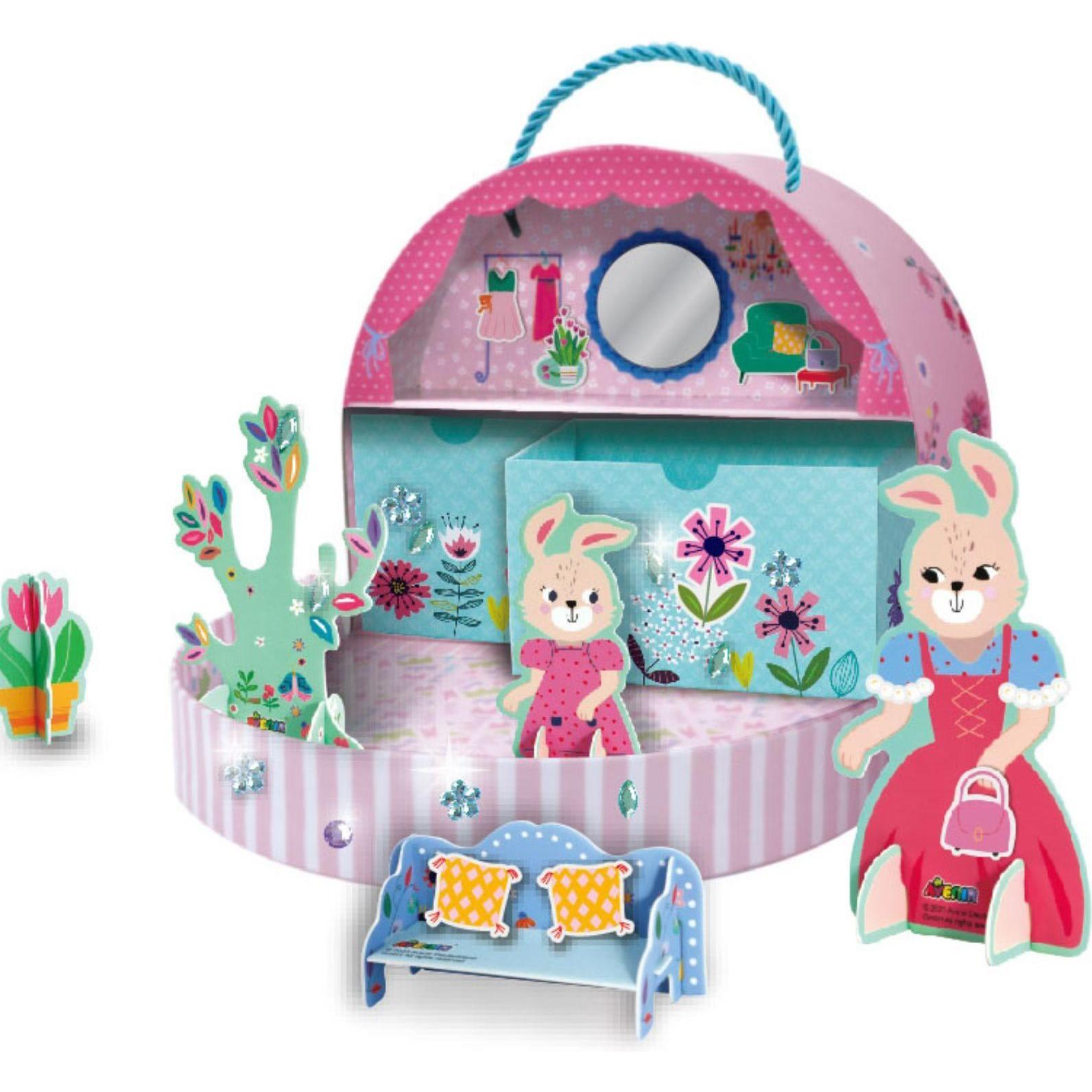 Avenir Little Hands' Play Box - Miss Bunny's Home (58CH231916)