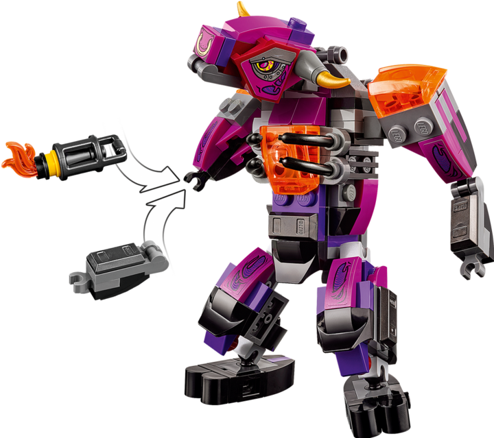 Actual product image LEGO The glowing foundry (80016, LEGO Monkie Kid)