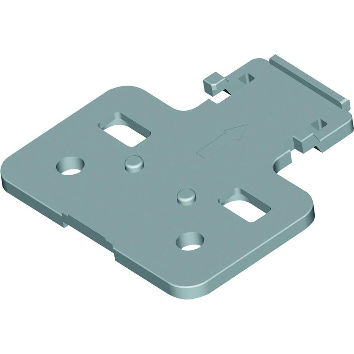 Hettich, Baubeschläge + Holzverbinder, Paralleladapter Veosys für Kreuzmontageplatten (1 Stk.)
