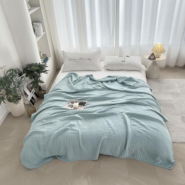 Produktbild Hermex Seersucker-Decke (230 x 200 cm)