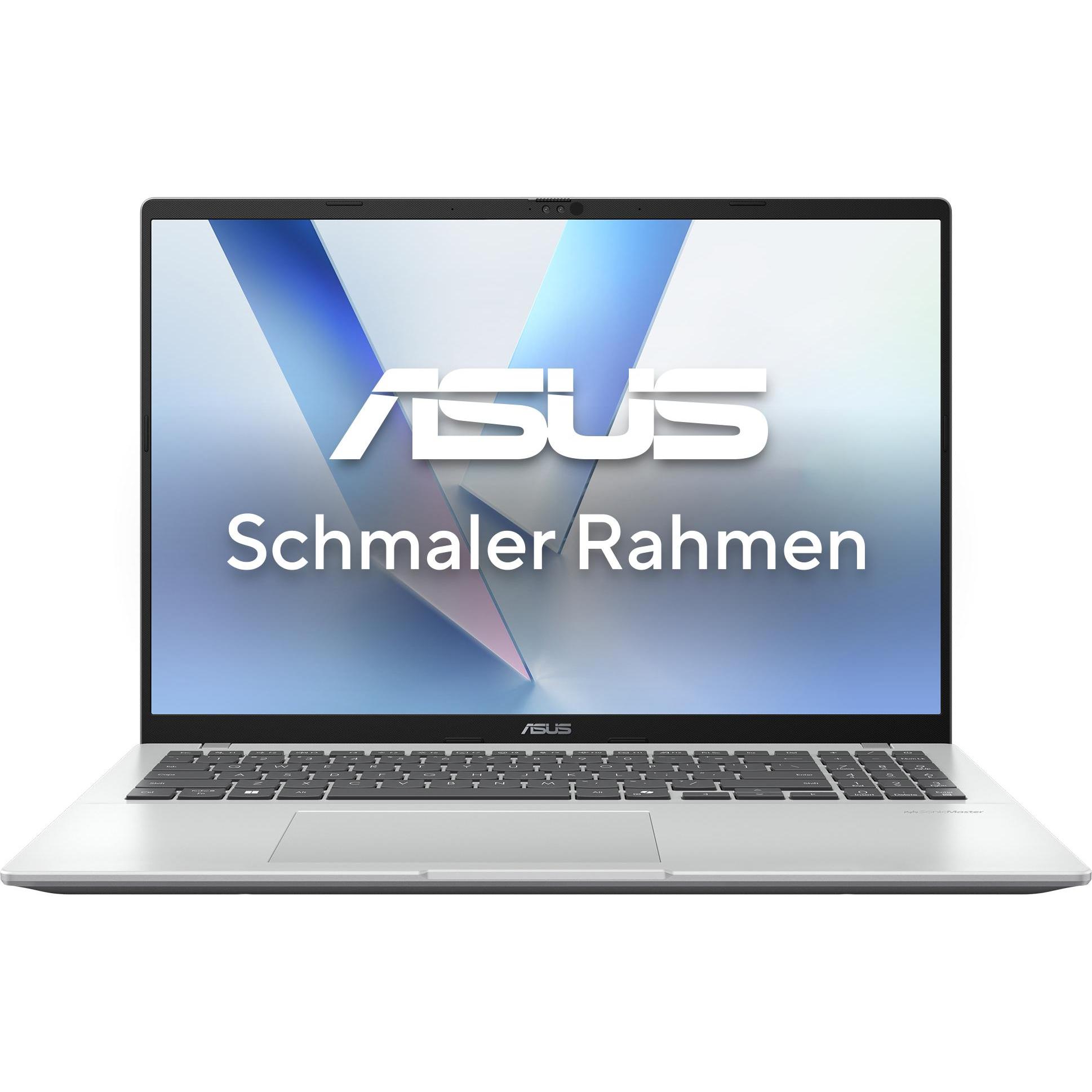ASUS M1607KA-MB058W (16", 1000 GB, 16 GB, Deutschland), Notebook, Silber
