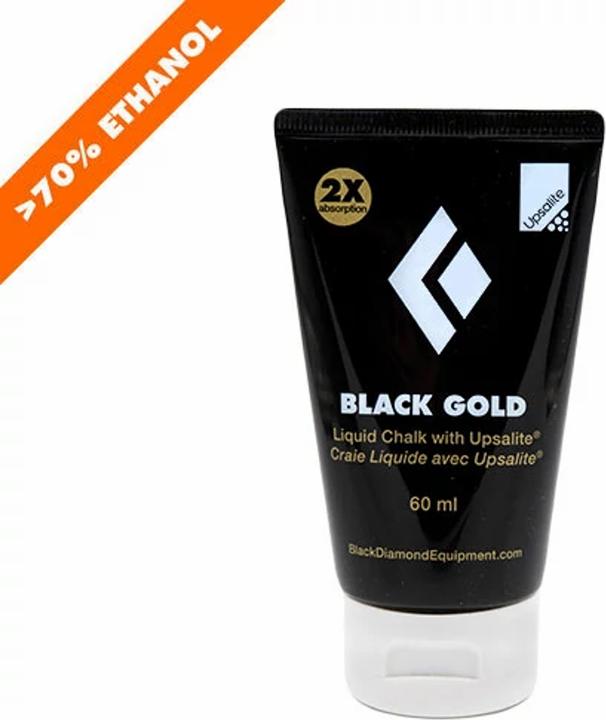 Image du produit Black Diamond Craie liquide noire et or
