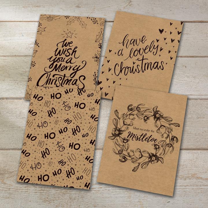 Image du produit Sigel Set de cartes postales de Noël "Noël naturel", DIN A6 (1 pcs)