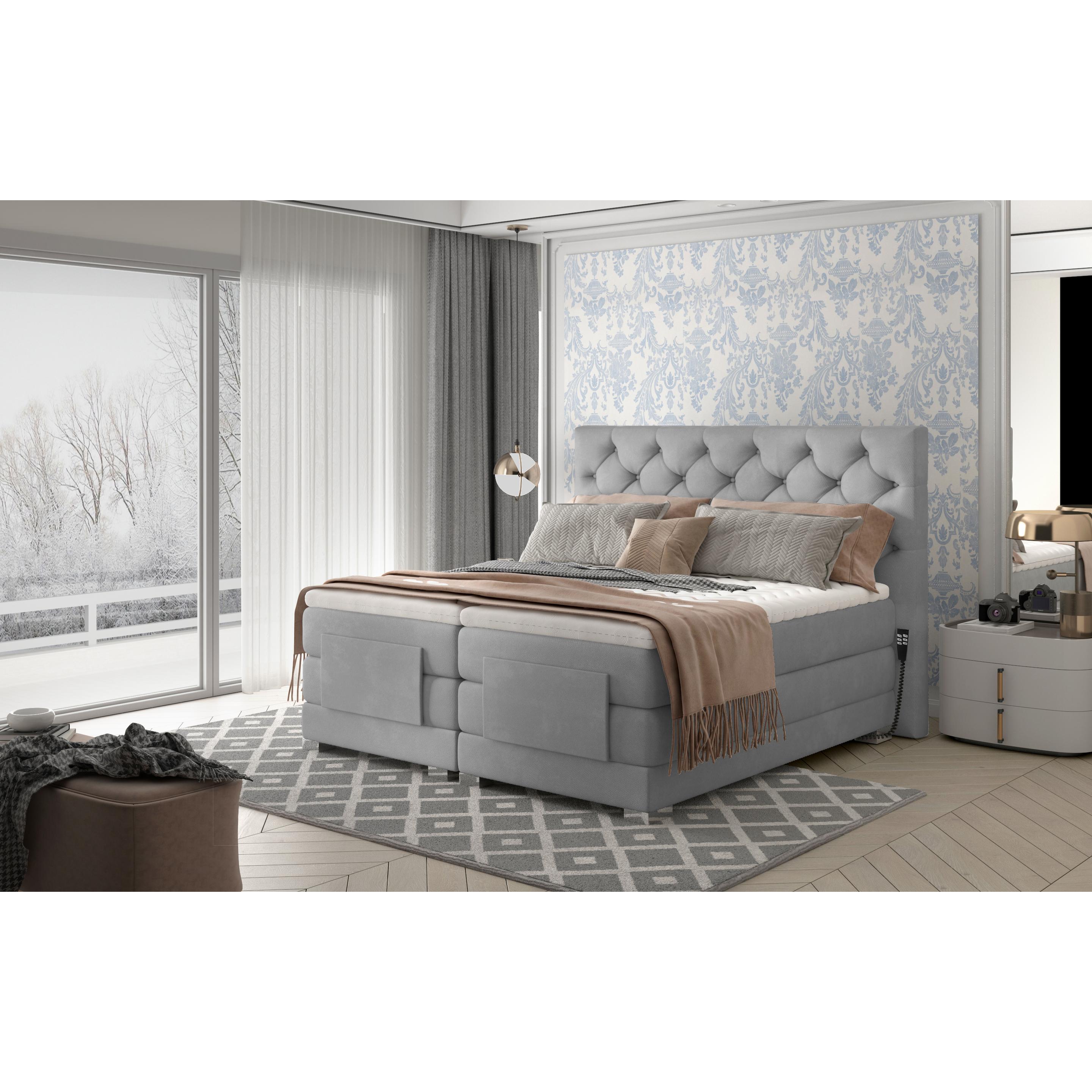 ELTAP, Boxspringbett, Clover (140 x 200 cm)