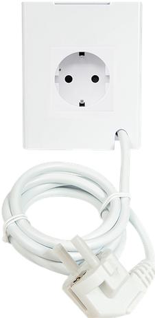 Productafbeelding Shelly Socket for Wall Display Stand White