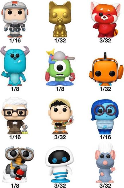 Produktbild Funko Pixar Bitty POP! Vinyl Figuren Display (32) 2,5 cm