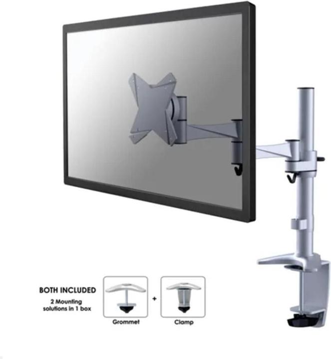 Neomounts FPMA-D1330SILVER Monitor tafelbevestiging (Tabel, 30")