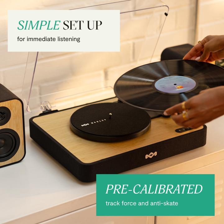 Immagine prodotto House of Marley Revolution Turntable + Lautsprecher (Automaticamente)