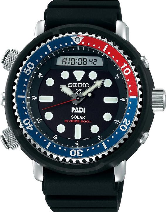 Image du produit Seiko Padi du plongeur solaire Prospex SEA (Montre de plongée, Montre de sport, 48 mm)