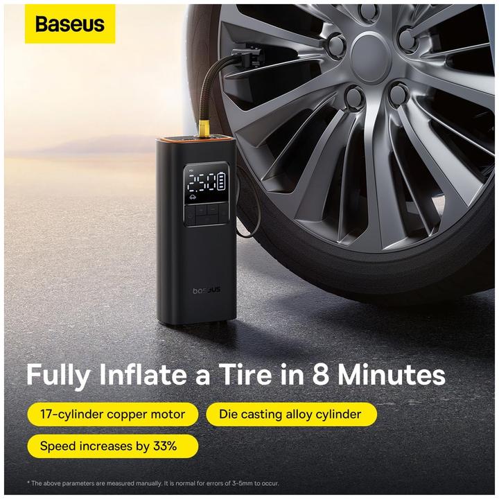 Produktbild Remax Baseus SuperMini Pro Wireless Car Inflator (black)