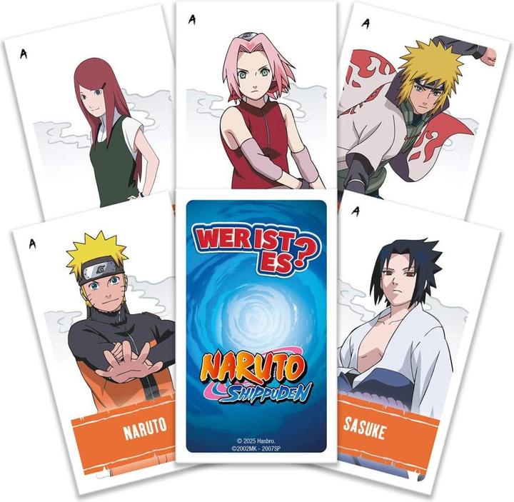 Actual product image Winning Moves Wer ist es? Naruto (German, 2 Players)