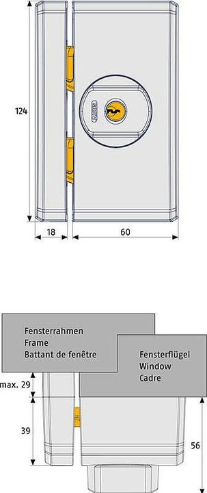 Produktbild Abus FTS96A S AL0145