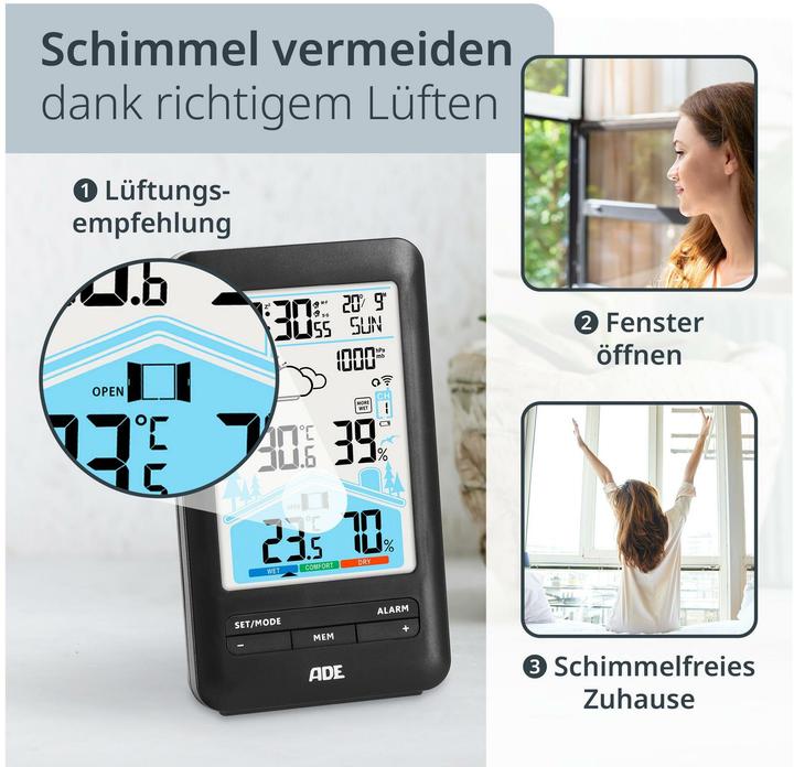 Actual product image ADE WS2132 Radio Weather Station