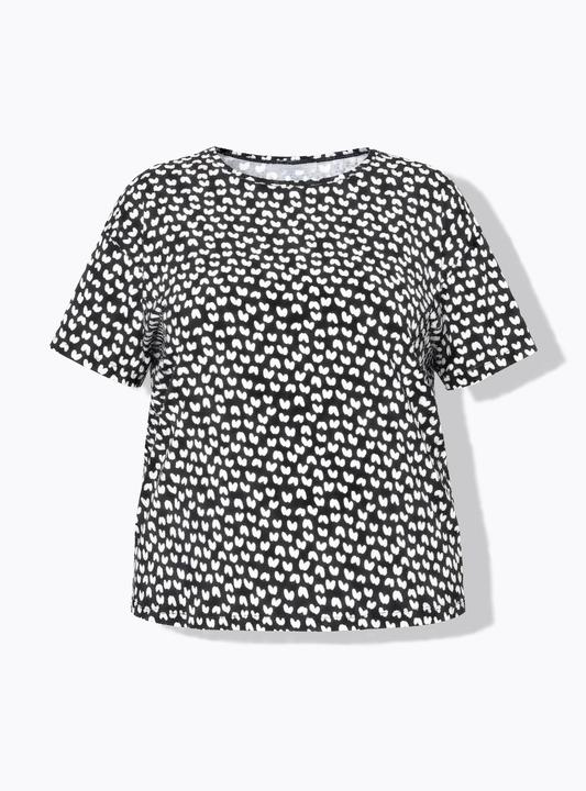 Produktbild Studio Untold T-Shirt, Black&White-Print, Halbarm (54)