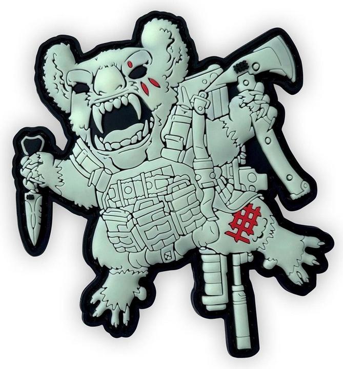 Halfbreed Blades GITD Drop Bear Morale Patch 2024