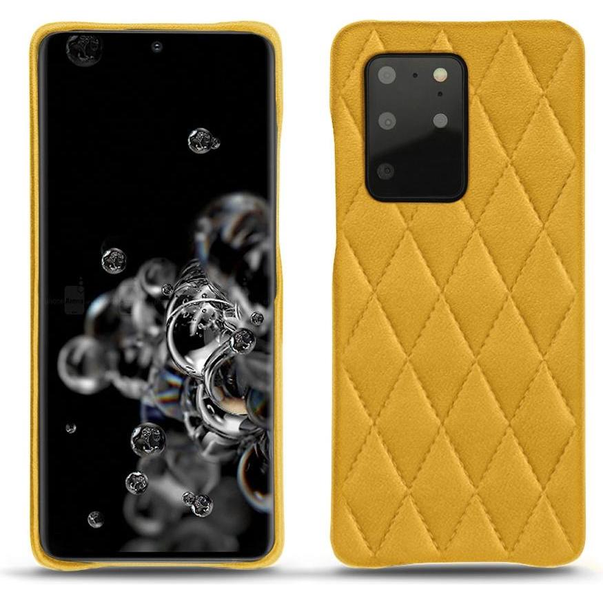 Noreve Lederschutzhülle (Samsung Galaxy S20+ 5G), Smartphone Hülle, Orange