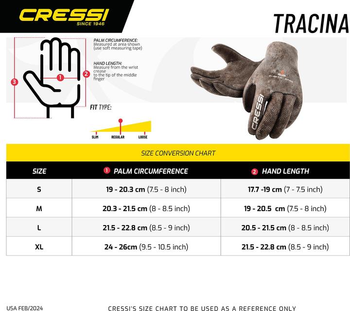 Actual product image Cressi Tracina (3 mm, L)