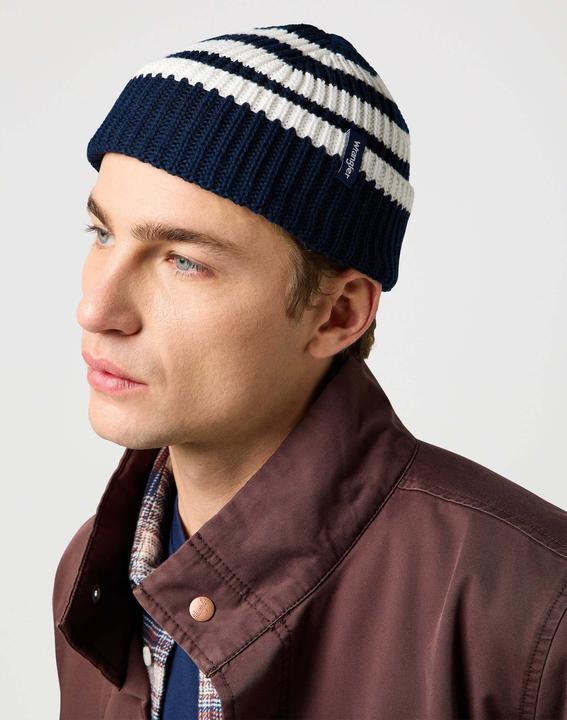 Actual product image Wrangler Gürtel Striped Beanie (One size)
