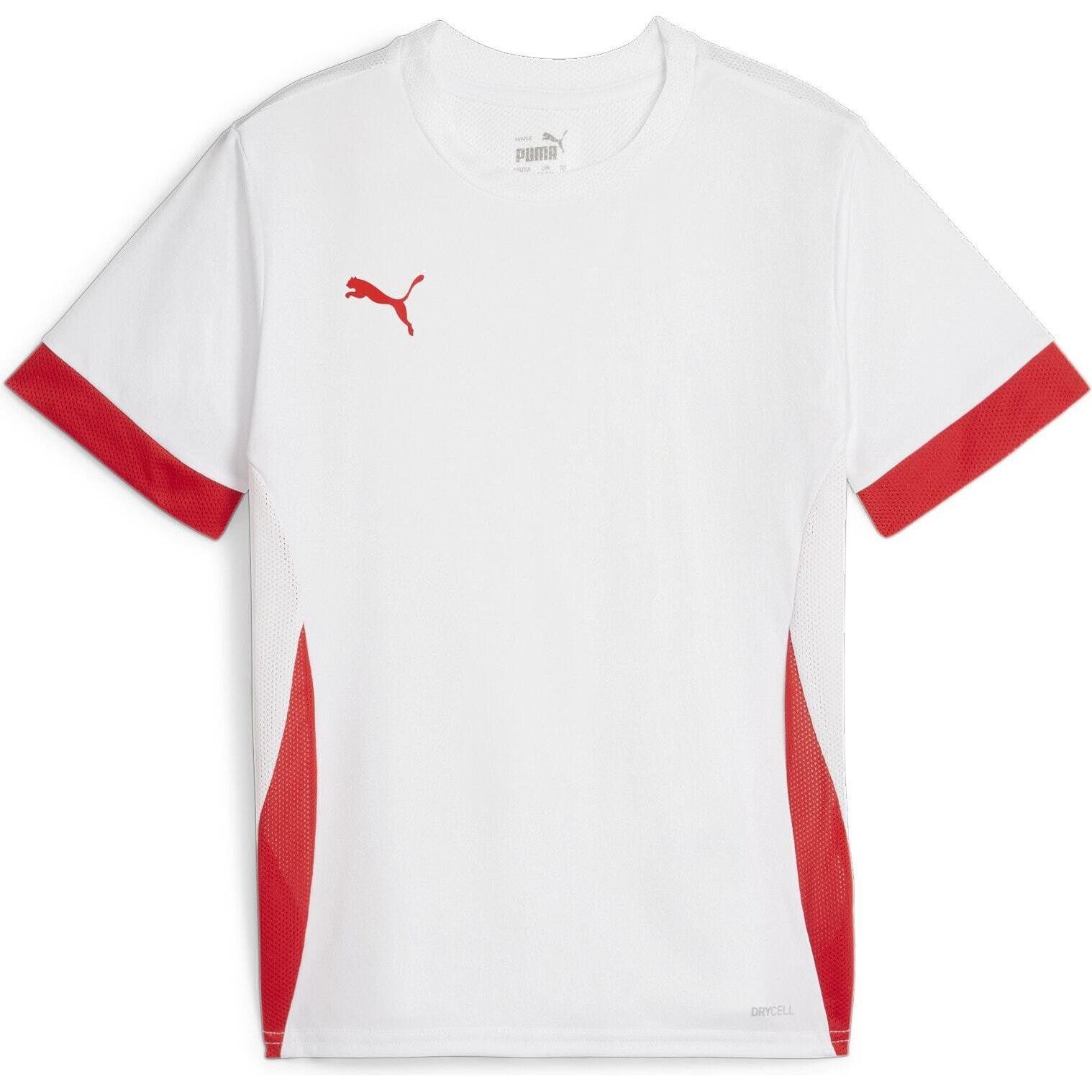 Puma, Unisex, Sportshirt, teamGOAL Matchday Jersey jr (164), Weiss, 164