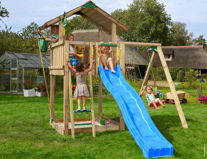 Produktbild Jungle Gym Spielturm Chalet 1-Swing
