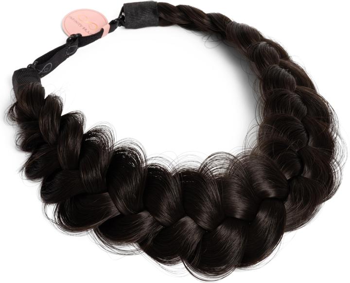 Actual product image Infinity Braids Messy Braid Vienne Espresso Smoke