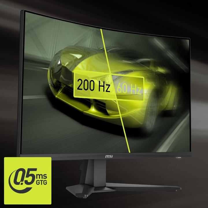 Image du produit MSI Moniteur LCD||MAG 276CF E20|27"|Gaming/Curved|Panneau VA|1920x1080|16:9|200 Hz|0.5 ms|MAG276CFE20 (1920 x 1080 pixels, 27")