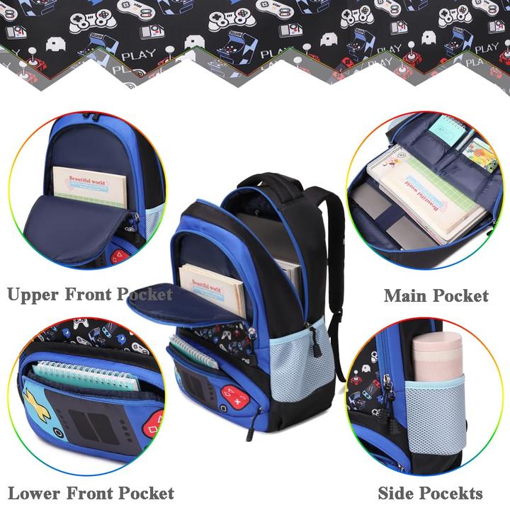 Produktbild Only-Bags.Store Rucksack Kinderschulrucksack Schultaschen für Jugendliche Tagesrucksack Set