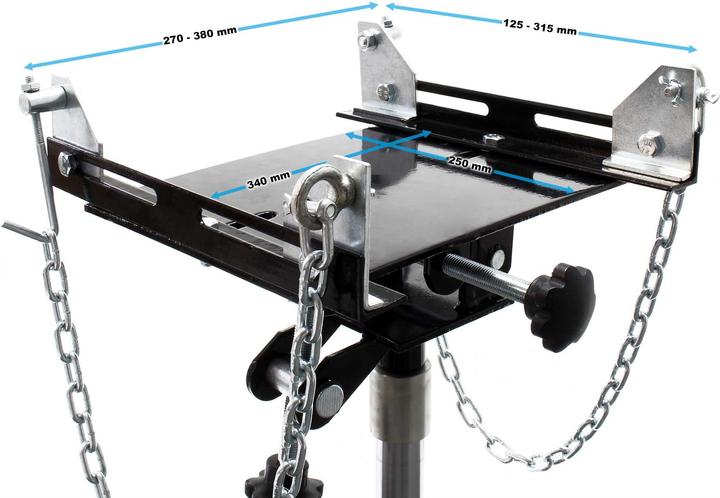 Actual product image Wiltec Gearbox jack