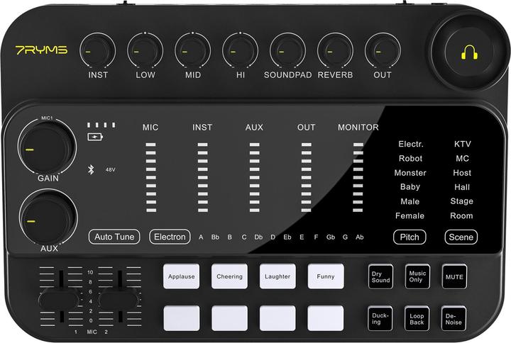 7Ryms 7Caster SE2 (Black)