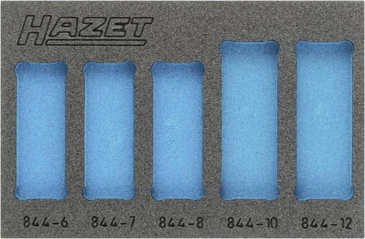 Actual product image HAZET 2C soft foam insert 163-347L