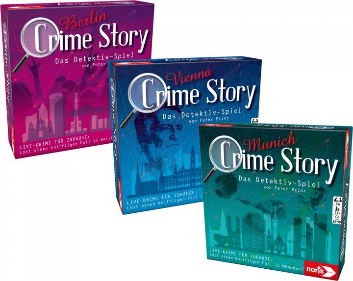 Actual product image Noris Connoisseur Game Crime Story - Vienna (German)